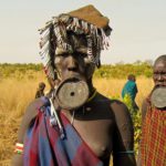Tribu mursi Etiopia